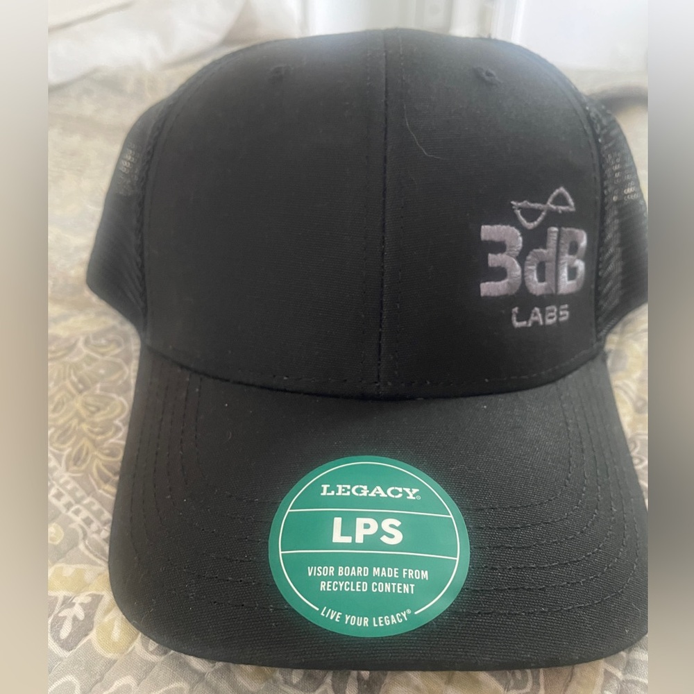 Legacy Black Mesh Cap